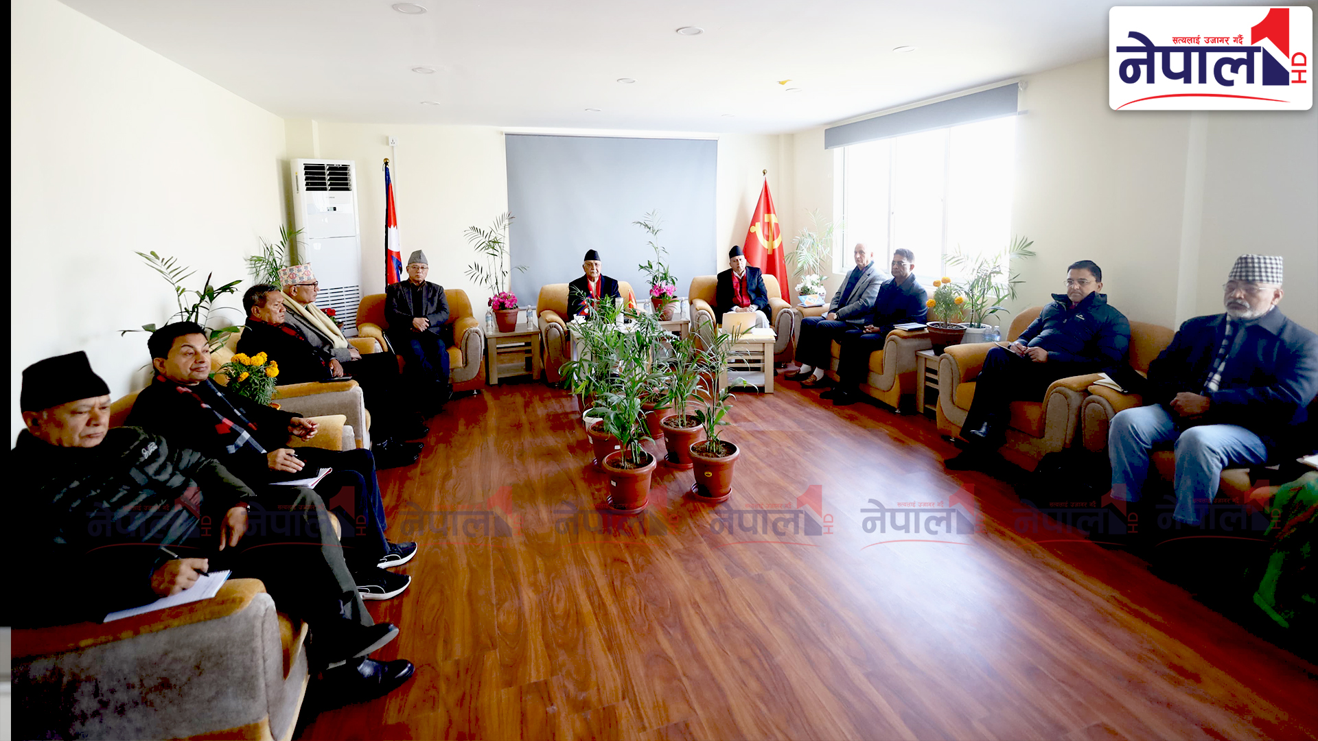 एमालेले बनायो ओलीको नेतृत्वमा घोषणापत्र मस्यौदा समिति, पोखरेल पनि समेटिए