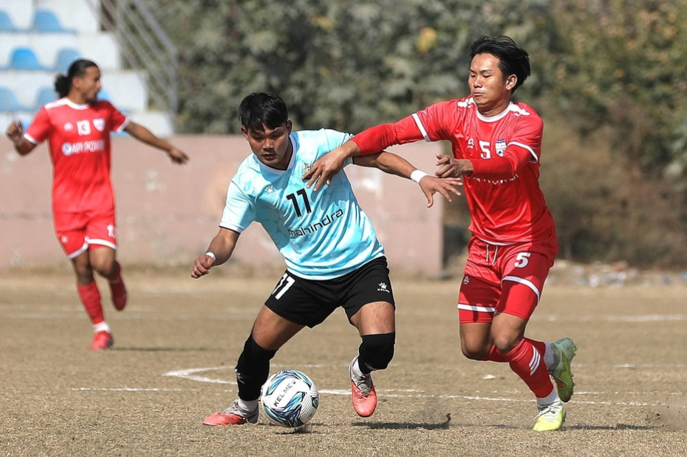 एन्फा राष्ट्रिय लिग फुटबलः चर्च ब्वाइज युनाइटेडलाई हराउदै एपिएफ विजयी