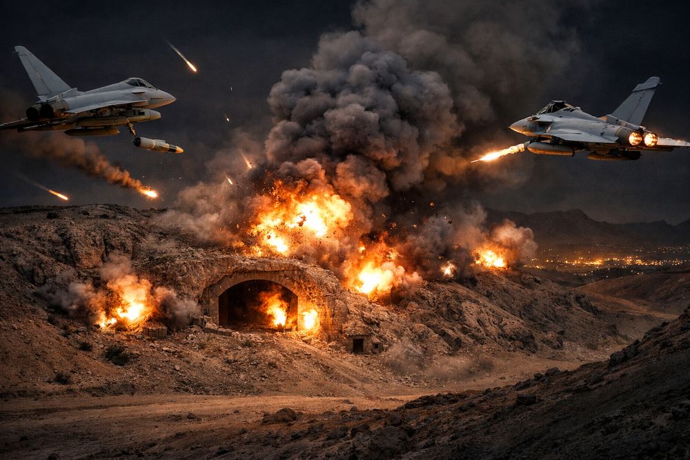 सिरियामा आइएस लक्ष्यमा बेलायत–फ्रान्सको हवाई आक्रमण