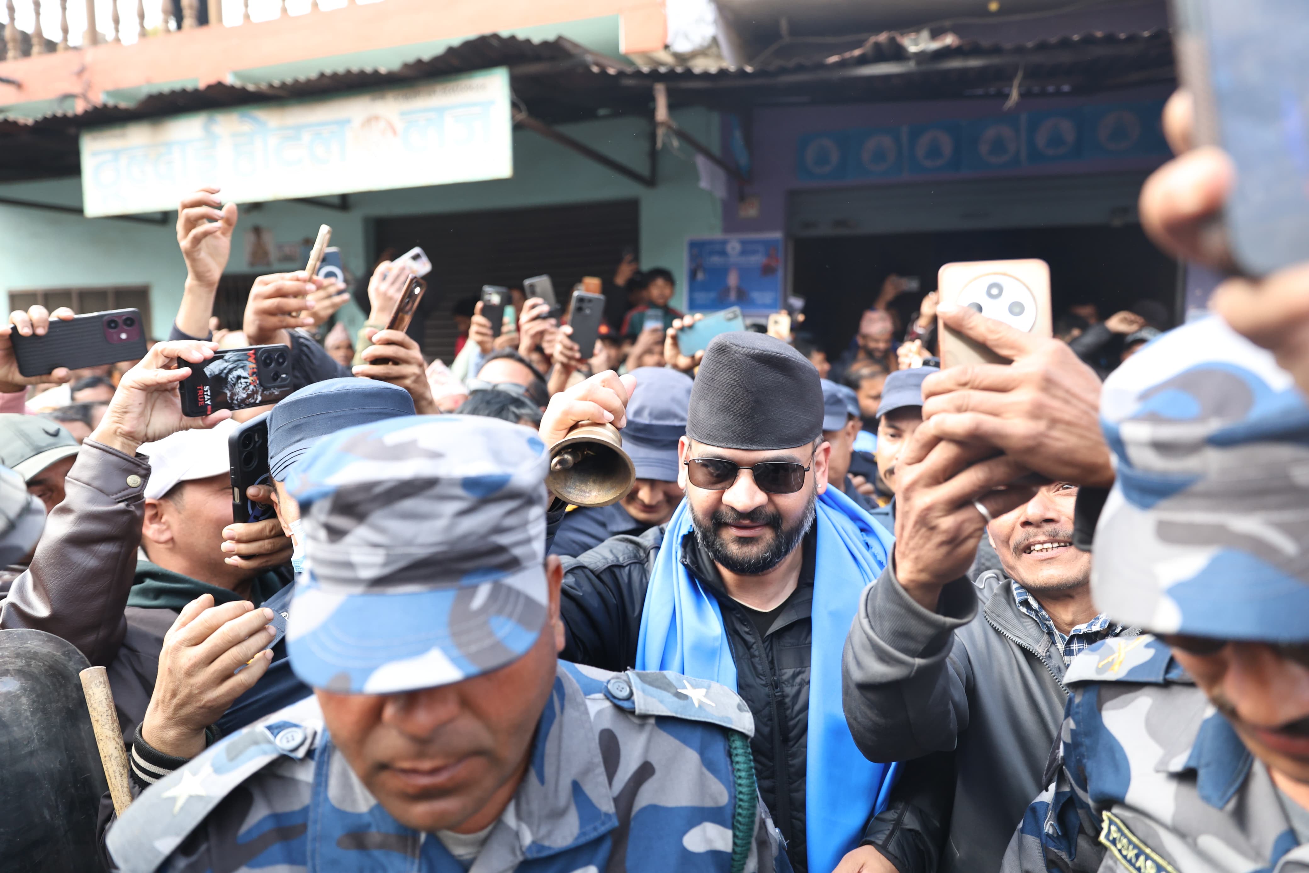 रास्वपा वरिष्ठ नेता बालेन शाह कञ्चनपुरमा (तस्वीरहरु)