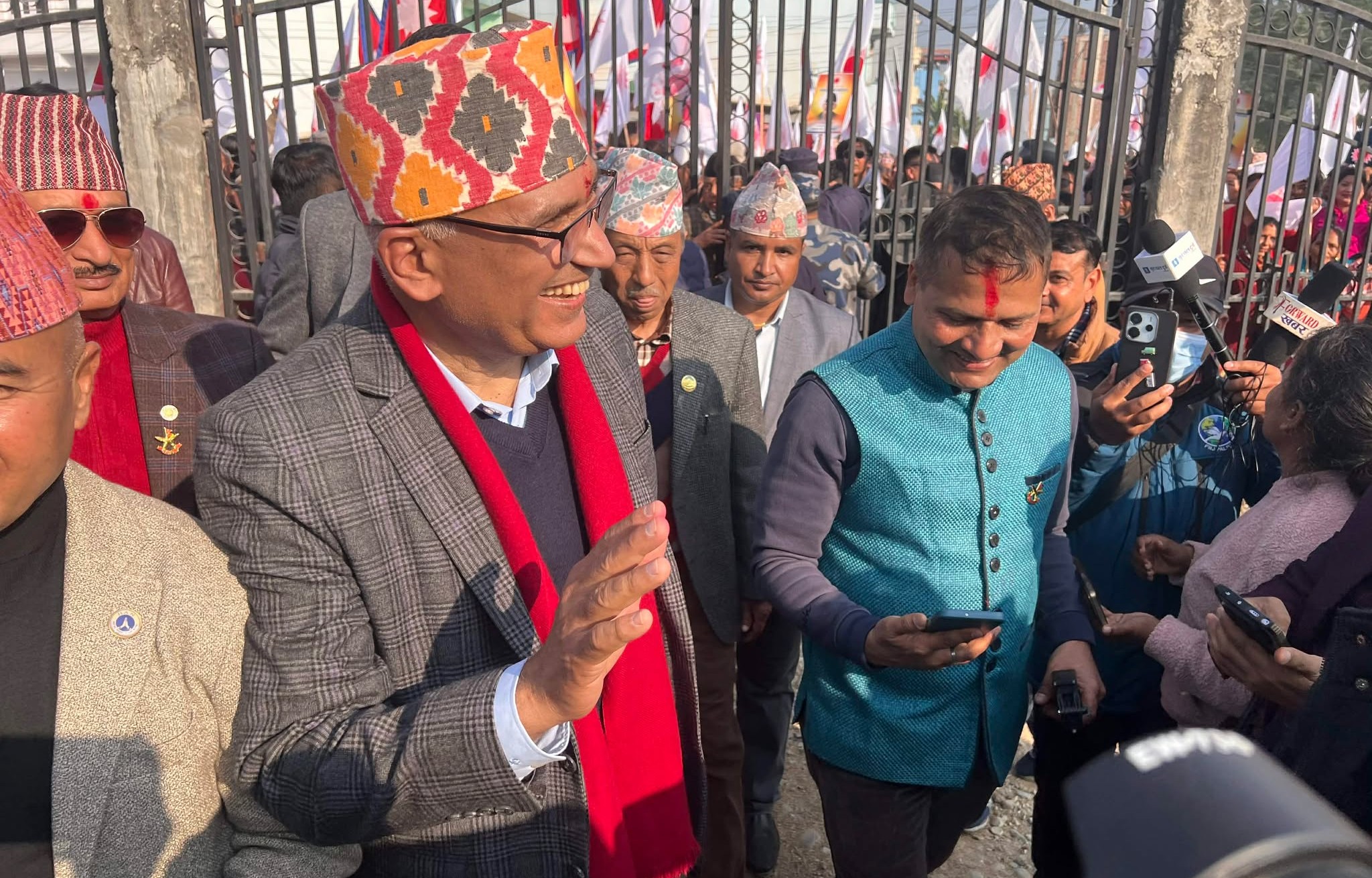 रुपन्देही–२ मा विष्णु पौडेलको उम्मेदवारी दर्ता