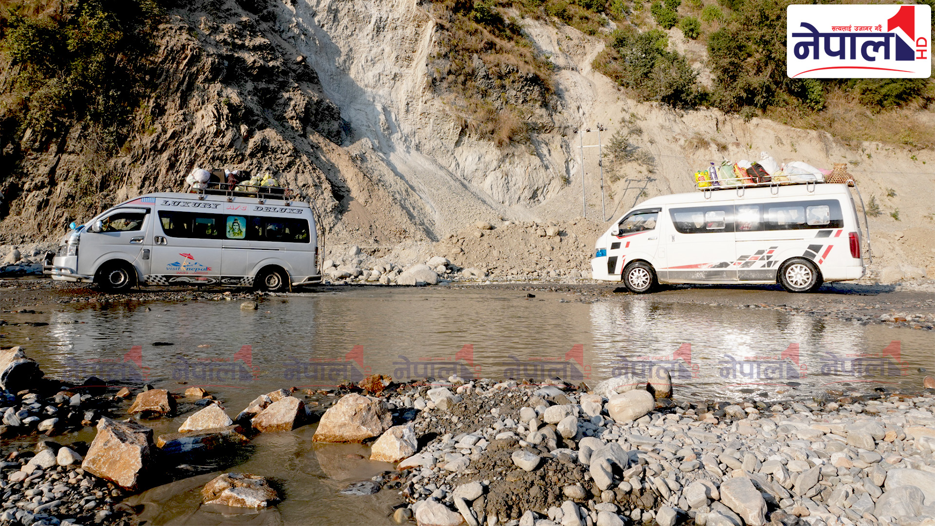 डाइभर्सनको भरमा चल्दै बीपी राजमार्ग {तस्वीरहरु}