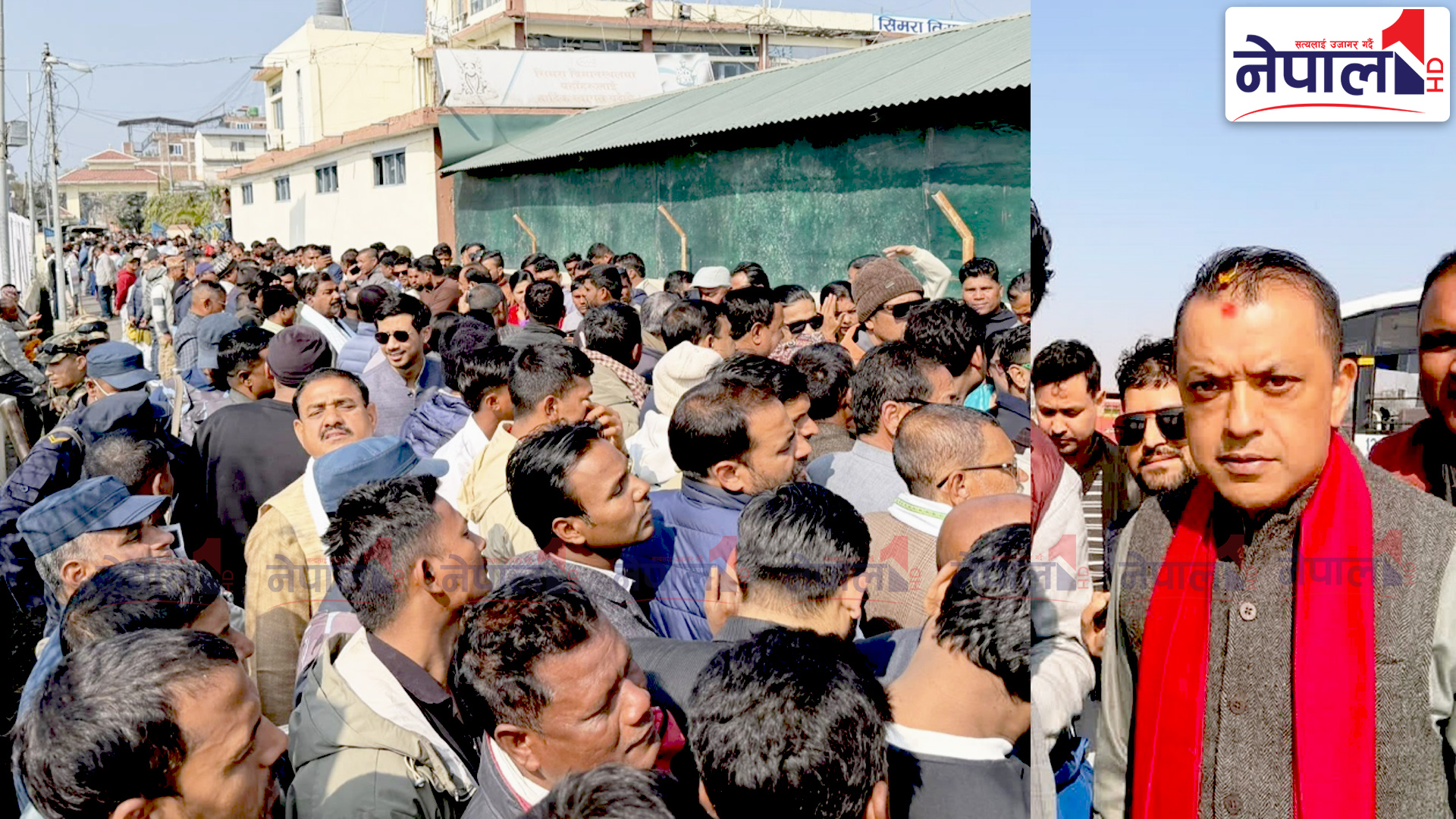 मधेश झरे गगन, सिमरामा कार्यकर्ताको उत्साहपूर्ण स्वागत