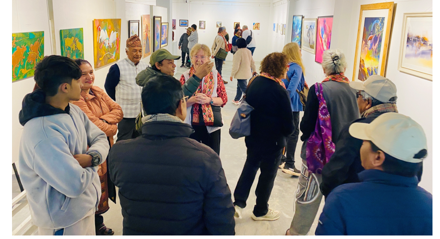 नेपाली कलालाई विश्वमाझ चिनाउन पोखरामा आजदेखि कला प्रदर्शनी सुरु