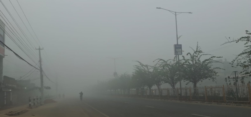बाक्लो हुस्सु र कुहिरोले पश्चिम तराईको जनजीवन प्रभावित