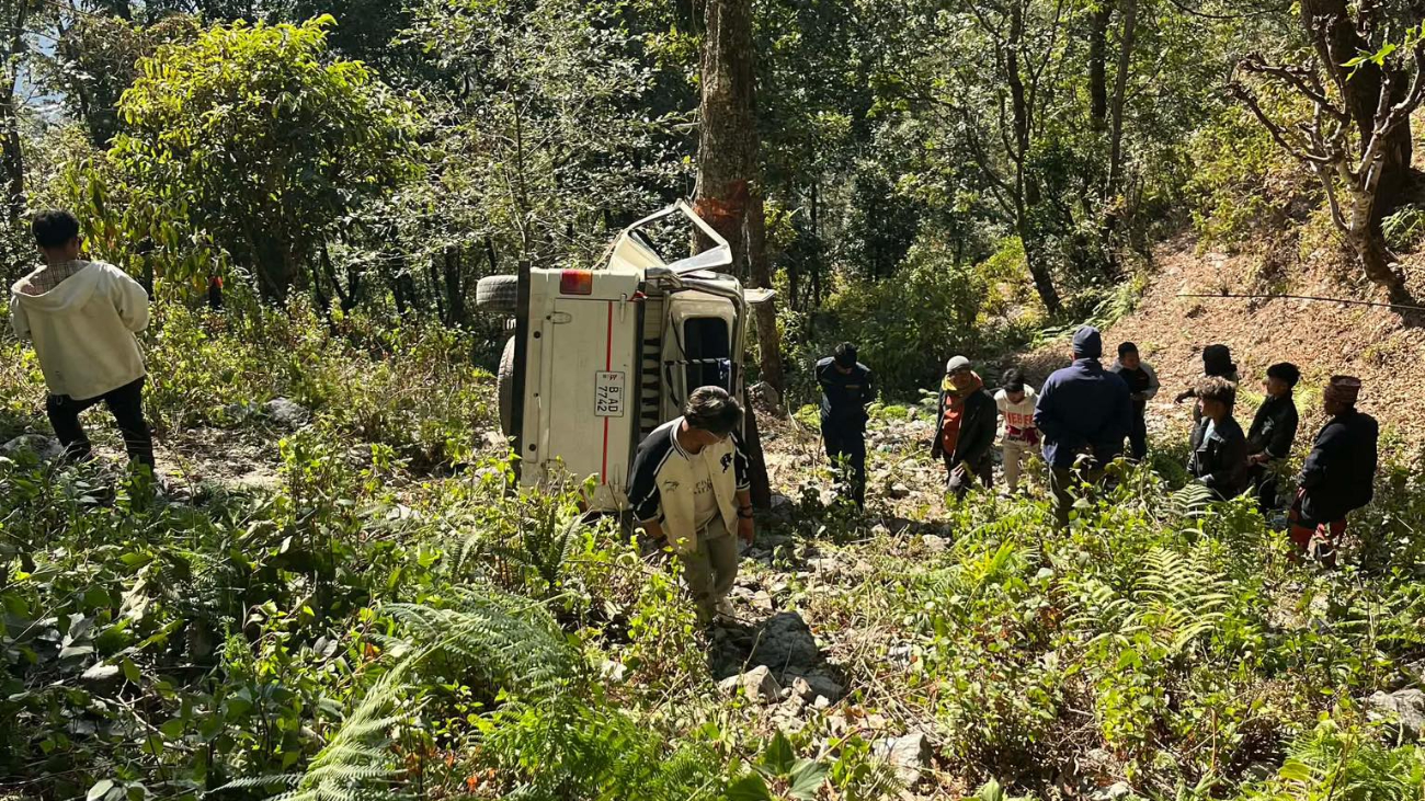 सोलुखुम्बुमा जीप दुर्घटना, दुईको मृत्यु