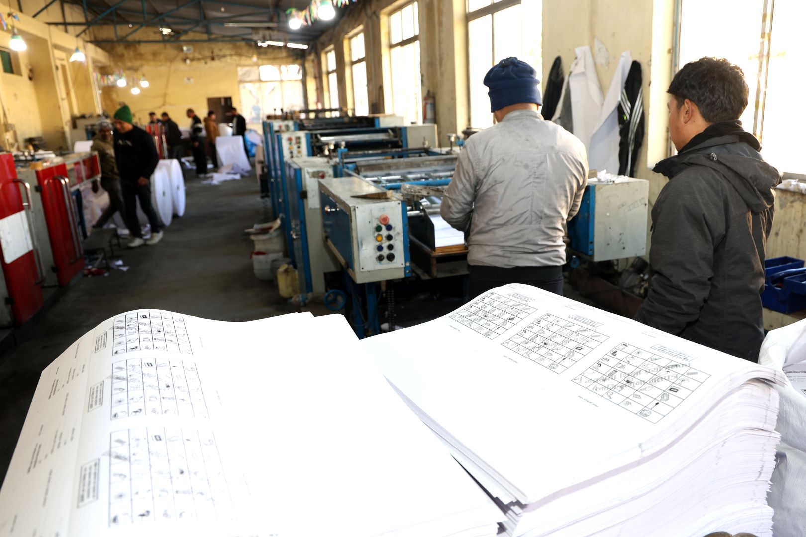 यसरी छापिँदैछ नमुना मतपत्र (तस्वीर)