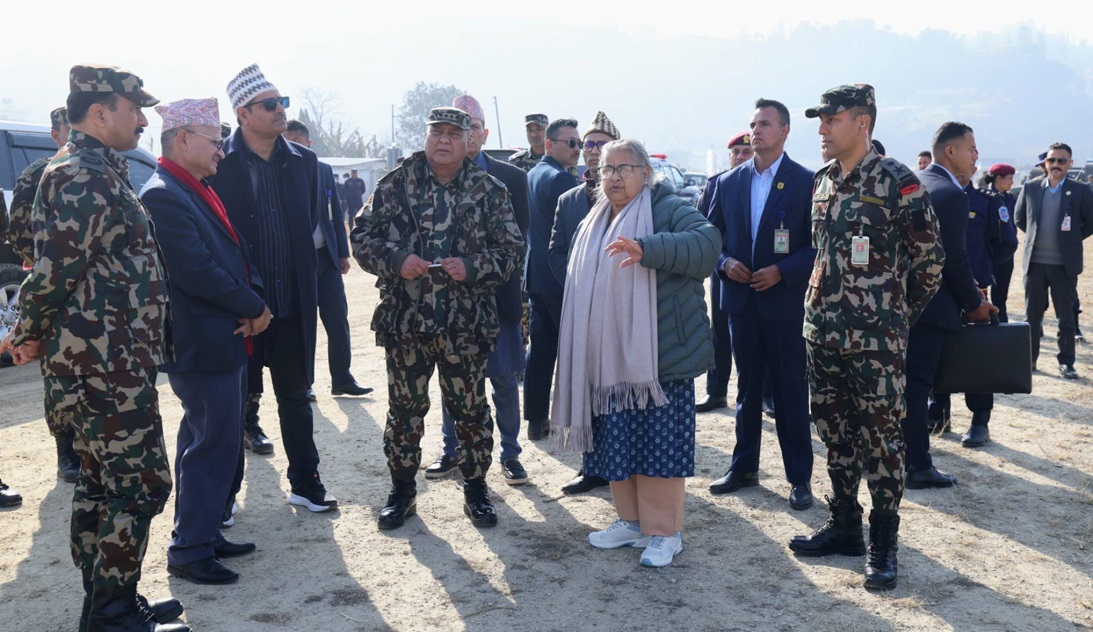 प्रधानमन्त्री कार्कीले गरिन् निर्माणाधीन काठमाडौँ–तराई द्रुतमार्ग निरीक्षण