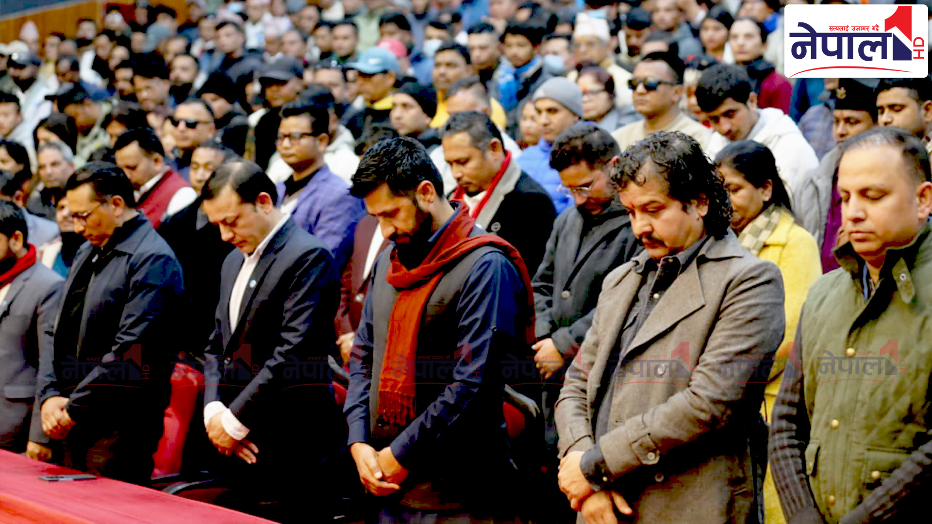 रास्वपाको बृहत राजनीतिक समायोजन घोषणा सभा (तस्वीरहरू)