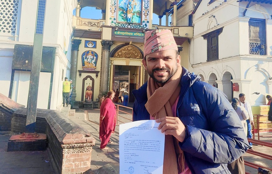 रास्वपाबाट गुल्मी–१ मा उम्मेदवार बन्ने सागर ढकालको घोषणा