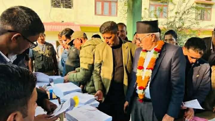 शेखर कोइरालाले मोरङ– ६ मा गराए मनोनयन दर्ता