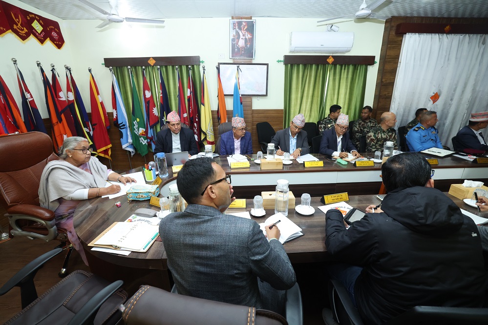 निर्वाचन निष्पक्ष बनाउन कडा सुरक्षा व्यवस्था गर्न प्रधानमन्त्रीको निर्देशन