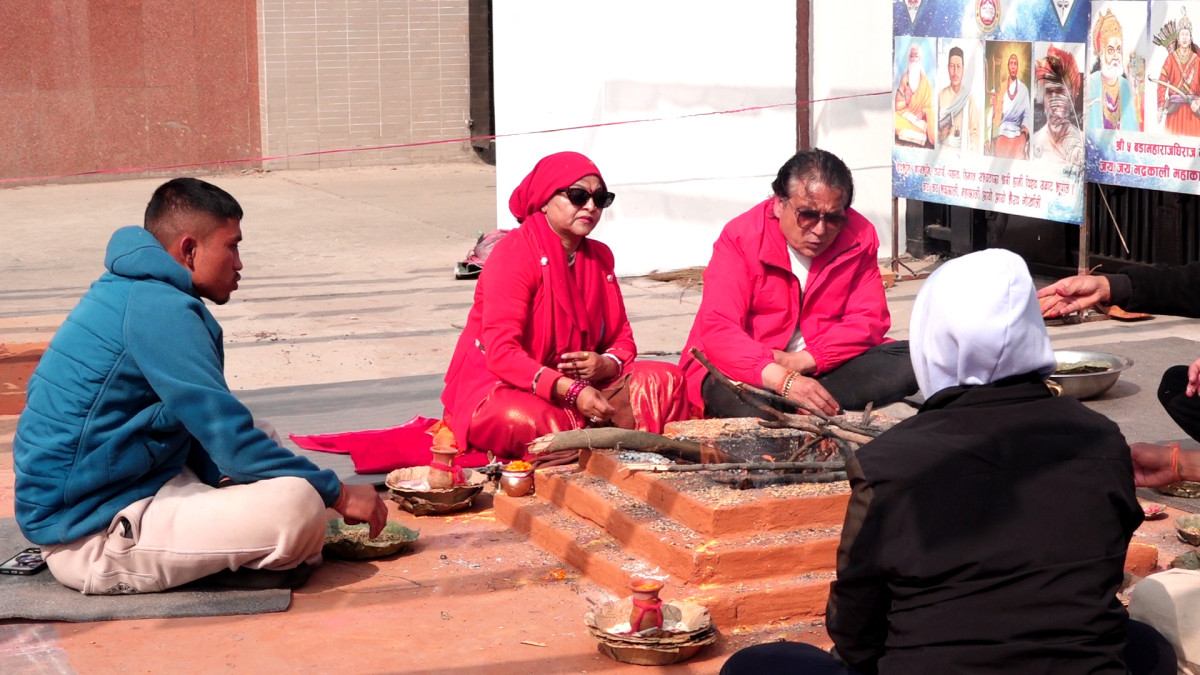 जेन–जी सुशासन योद्धा परिवारद्वारा शहीदहरूको सम्झनामा क्षमायाचना पूजा