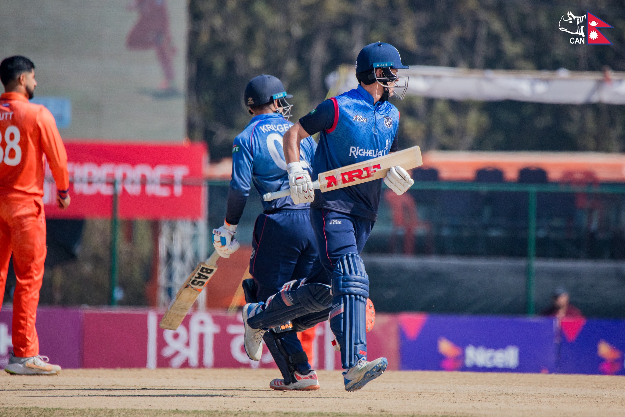 नामिवियाद्वारा नेदरल्याण्डलाई १ सय ५७ रनको लक्ष्य प्रस्तुत