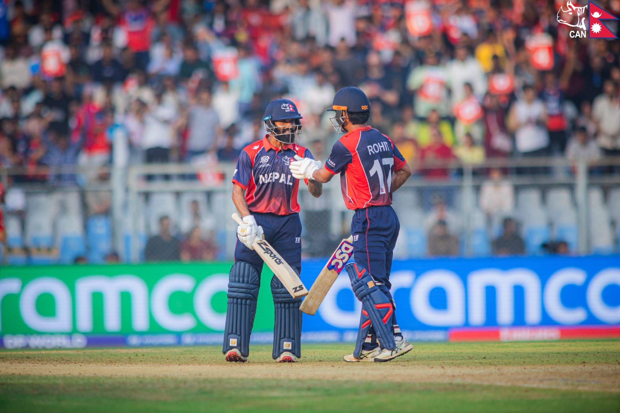 कप्तान पौडेल ३९ रन बनाएर आउट