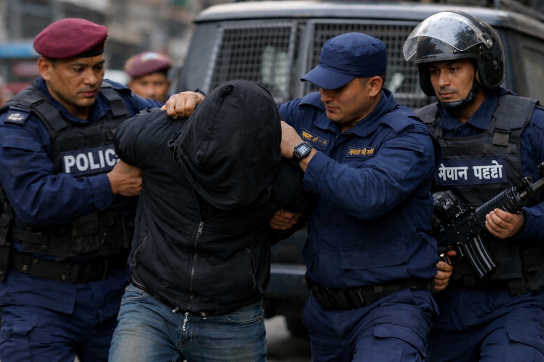 एमालेको झण्डा जलाएको आरोपमा रास्वपा समर्थित थप दुई पक्राउ