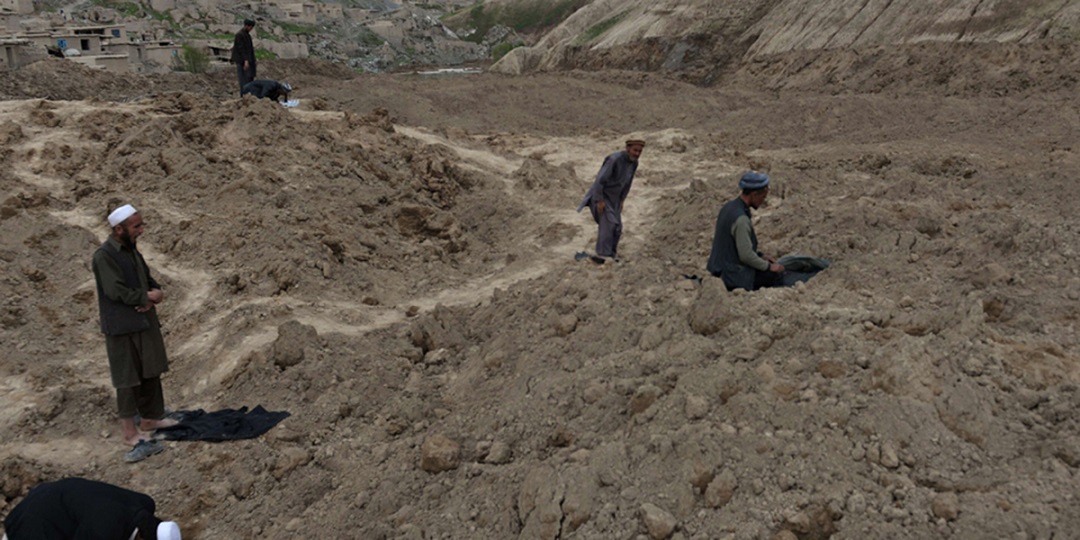 अफगानिस्तानको कापिसामा भीषण पहिरो : चारको ज्यान गयो, छ घाइते