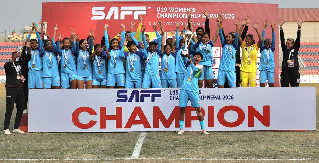 भारतले साफ यू–१९ महिला उपाधि जित्यो, बंगलादेशलाई हरायो