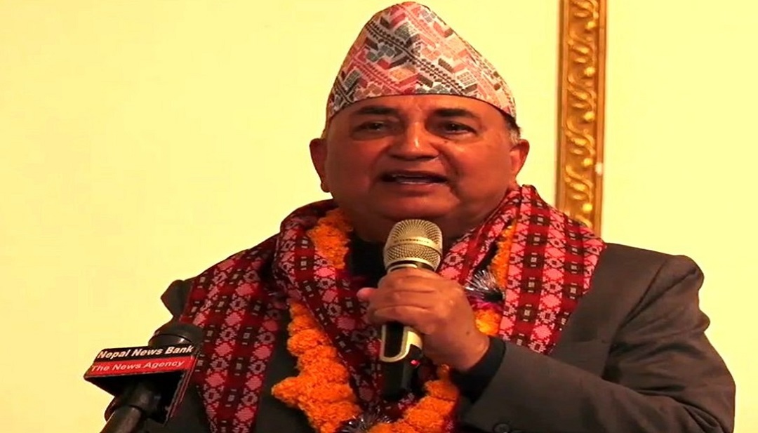 यो चुनाव देश बनाउने कि जलाउने भन्ने बीचको जनमतसंग्रह हो : ईश्वर पोखरेल