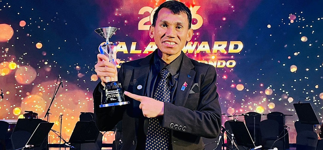 कविराज नेगी लामा बने विश्व तेक्वान्दोबाट सम्मानित पहिलो नेपाली प्रशिक्षक