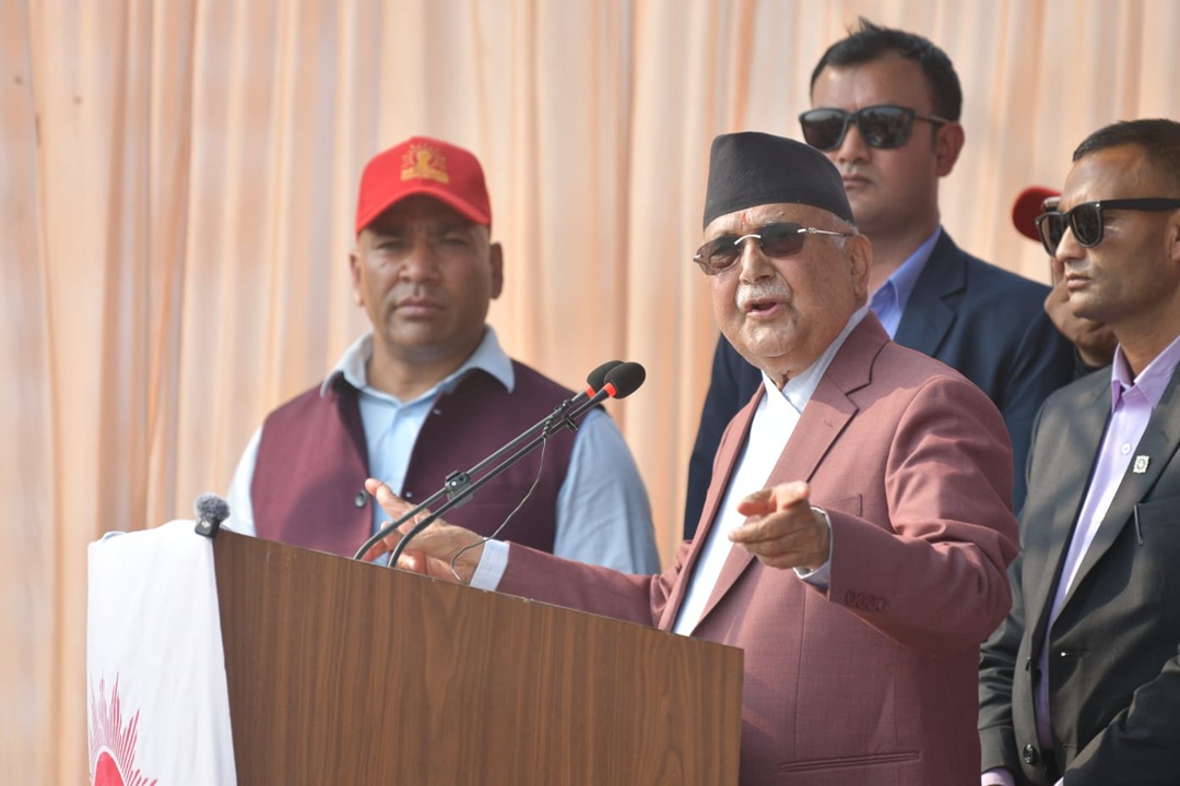 मलाई सरकारबाट हटाएपछि देश ड्राइभरबिनाको गाडीजस्तो बन्छ : ओली (भिडियाे)