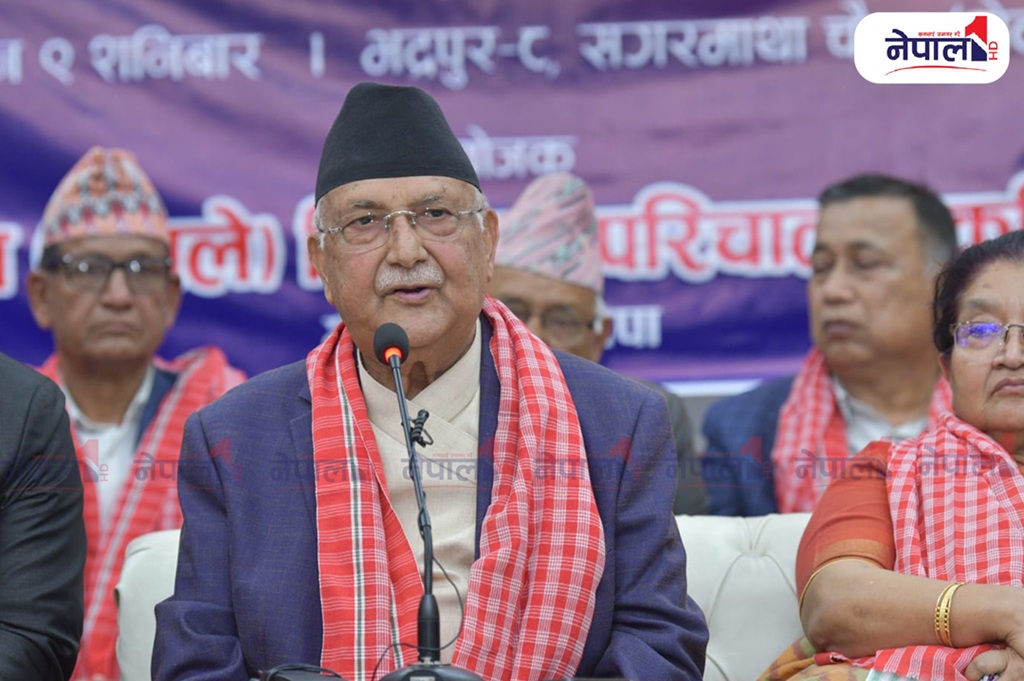 देश पैसाले हाेइन, दृष्टिकाेणले विकास हुन्छ : ओली