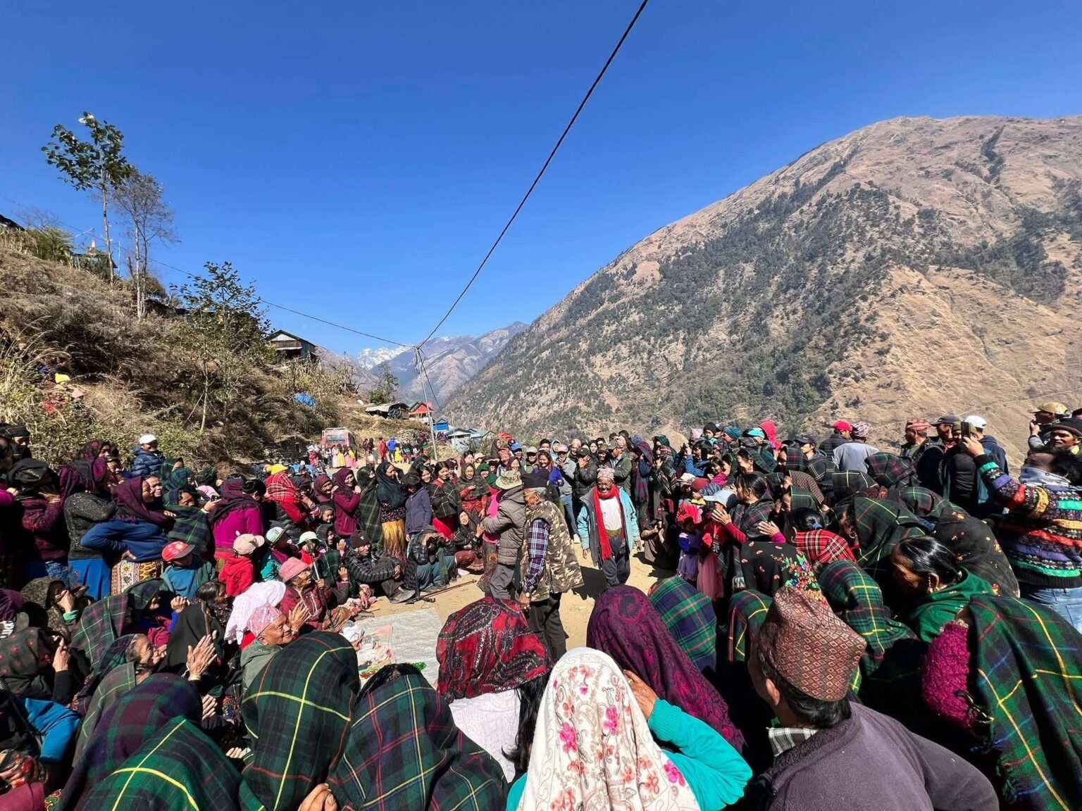 गोरखाको लाप्राकवासीले धुमधामले गरे  ‘मकै विवाह’