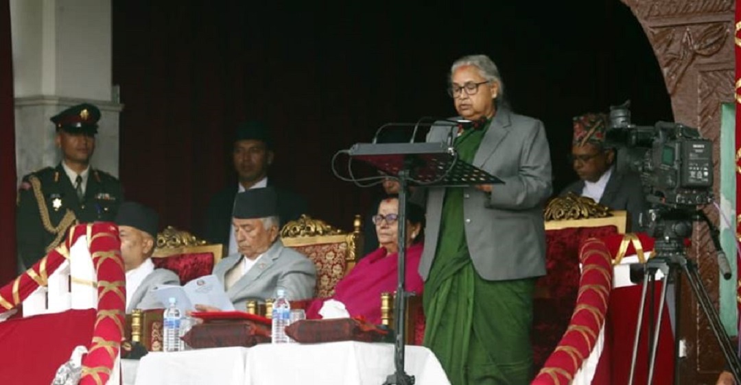 चुनावले नयाँ युगको ढोका उघार्ने प्रधानमन्त्री सुशीला कार्कीको दाबी