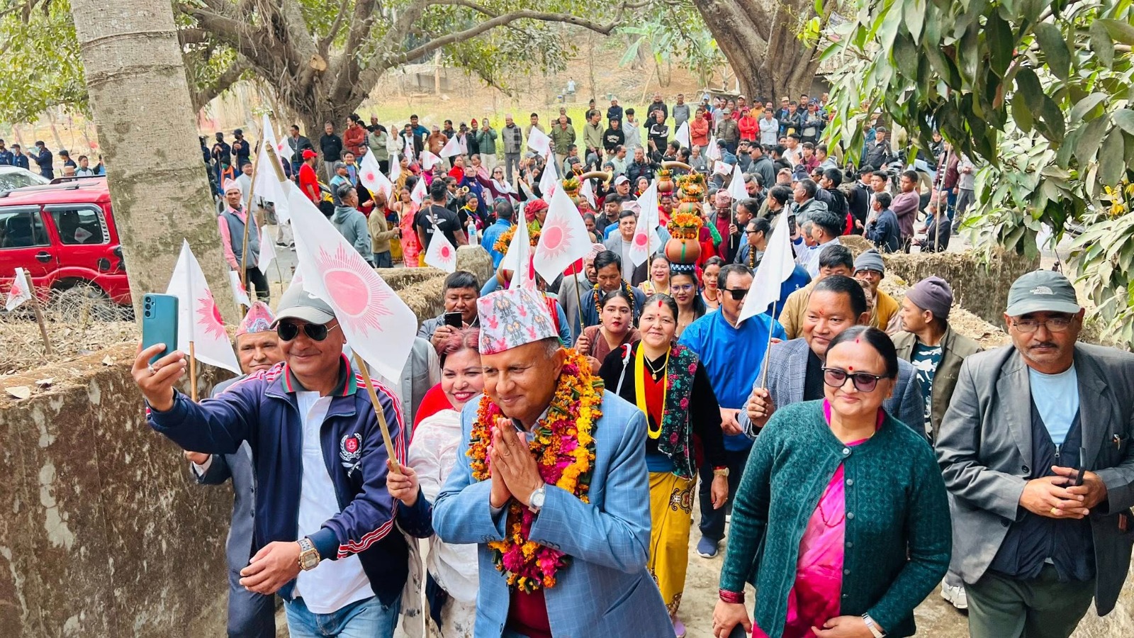 विकास र एमाले पर्यायवाची हो: एमाले महासचिव पोखरेल