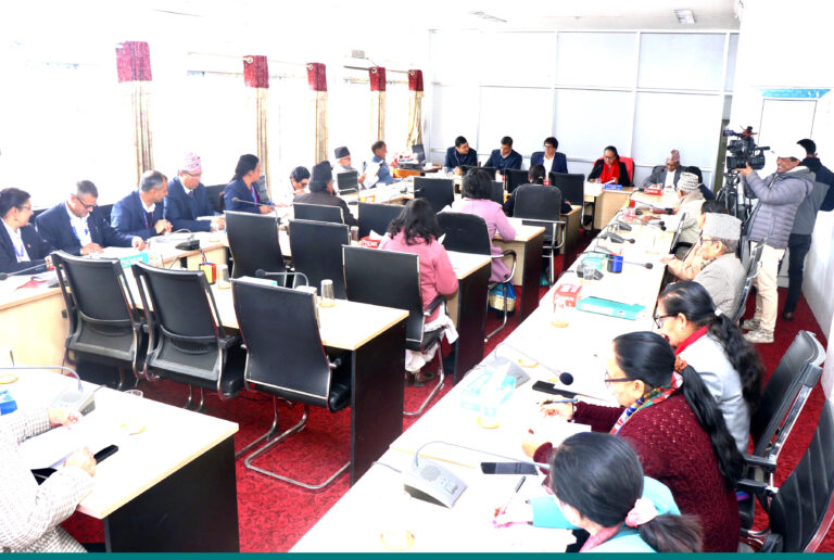 विधायन समिति बैठकः अभौतिक सांस्कृतिक सम्पदा (संरक्षण) विधेयक, २०८१ माथि छलफल