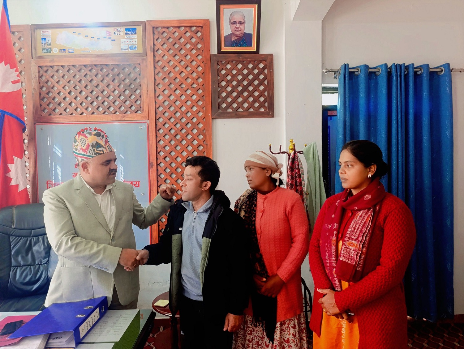 विदेशमा अलपत्र परेका म्याग्दी पाखापानीका विकको तीन महिनापछि उद्धार