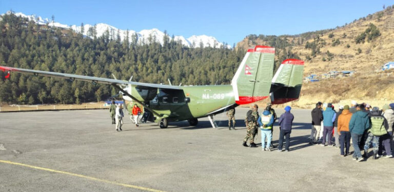 हुम्लामा मतपत्रसहित निर्वाचन सामग्री पुग्यो