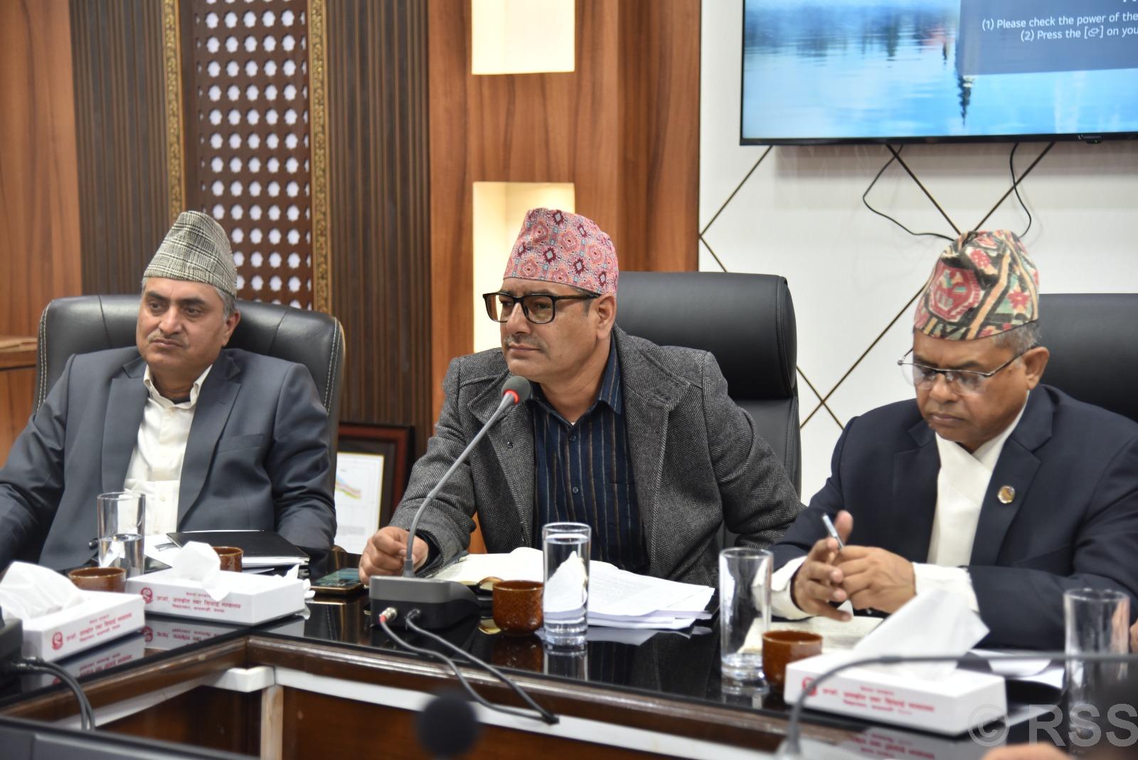 जलविद्युत् आयोजनाको कार्यान्वयनमा देखिएका अवरोध हटाउन समन्वय सुदृढ गर्ने सहमति