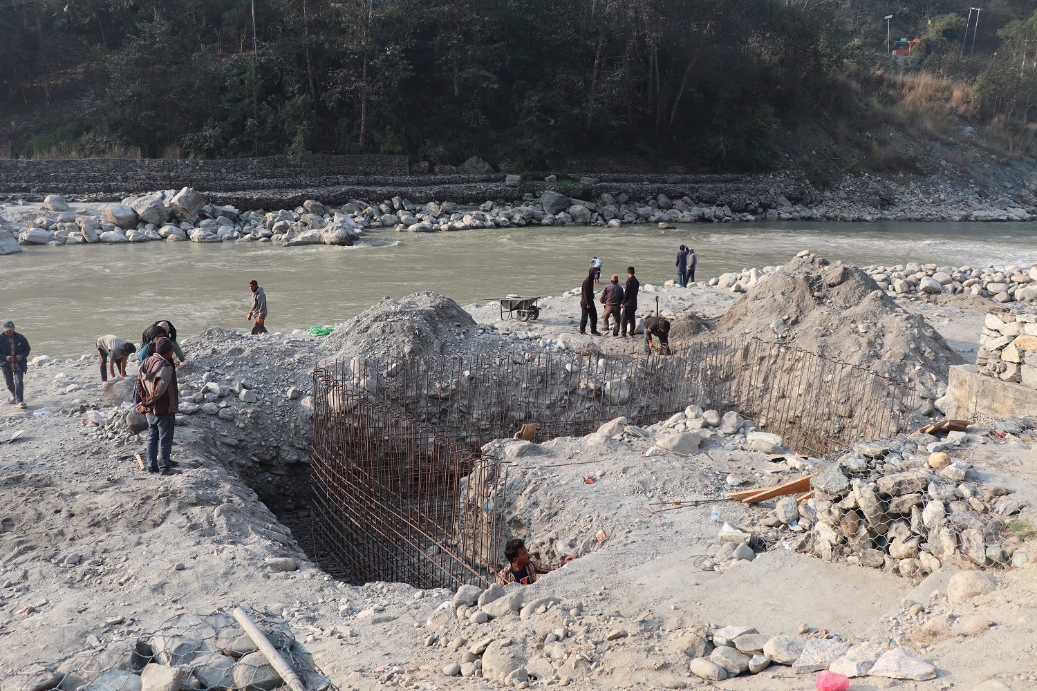 जलजलामा १८ ठाउँमा एकैपटक शवदाहस्थल निर्माण सुरु