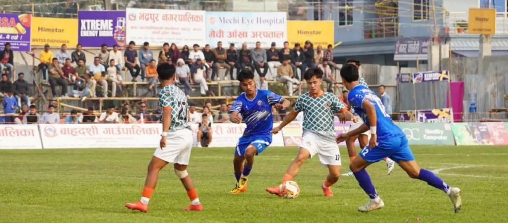 सिङलिङलाई हराउँदै झापा–११ सेमिफाइनलमा