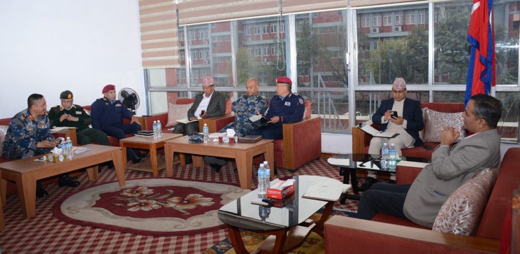 सुरक्षा व्यवस्थालाई थप मजबुत र प्रभावकारी बनाउने केन्द्रीय सुरक्षा समितिको निर्णय