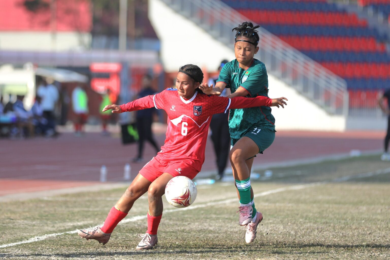 साफ महिला च्याम्पियनसिप : बङ्गलादेशसँग पराजित भएसँगै नेपाल बाहिरियो