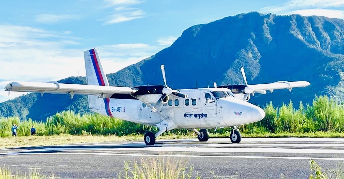 गुल्मीमा हवाई उडान कटौती , अब सातामा तीनपटक मात्र
