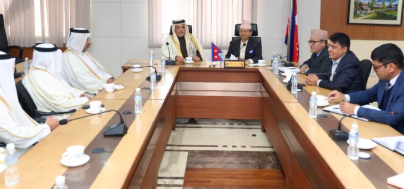 नेपाल-कतारबीच आर्थिक विकास, पर्यटन र लगानी सहकार्यबारे छलफल