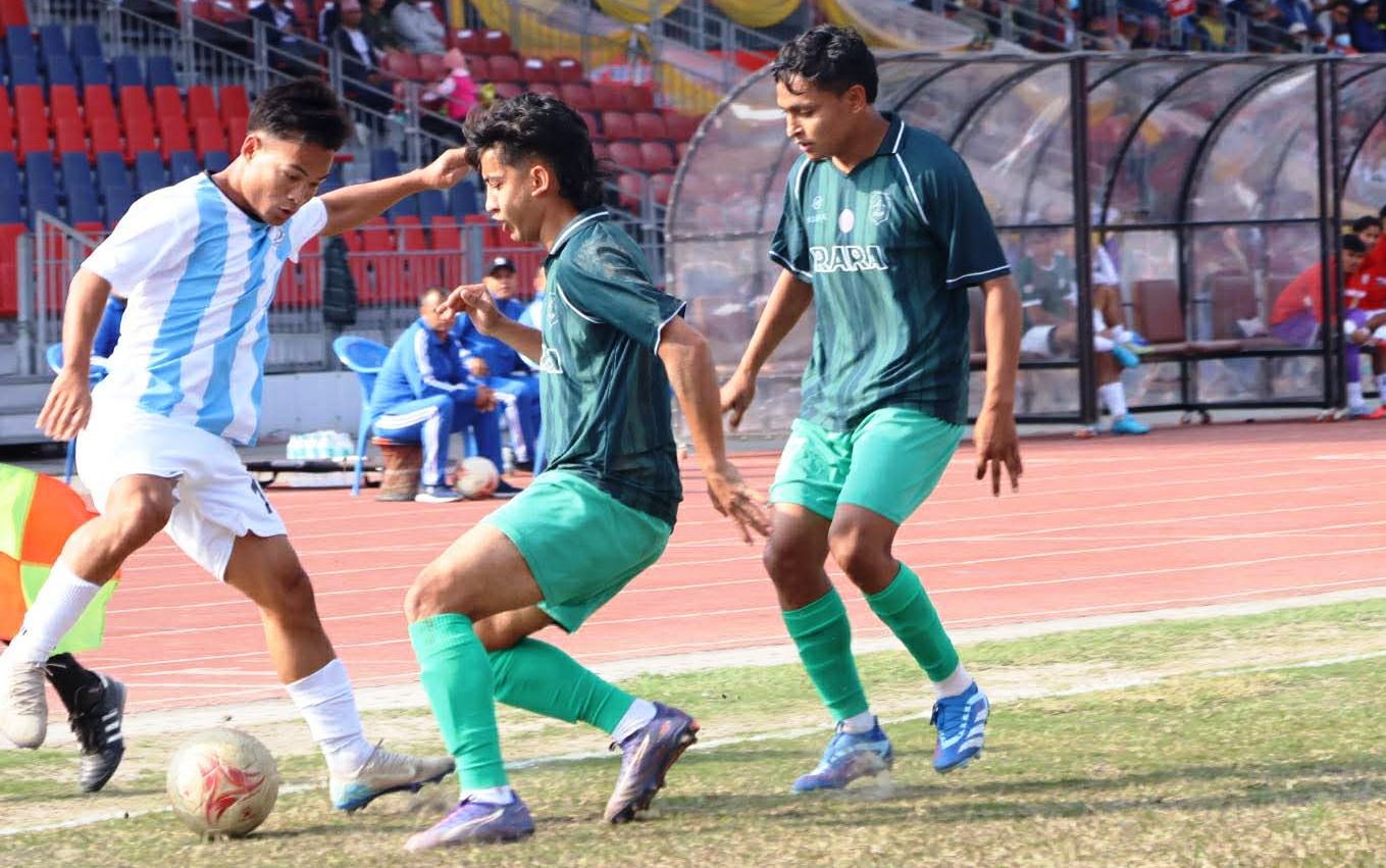 सहारा क्लब ‘आहा रारा पोखरा गोल्डकप’को फाइनलमा