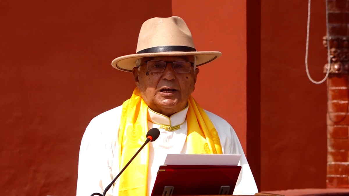 निर्वाचन सफल बनाउन राष्ट्रपतिको आह्वान