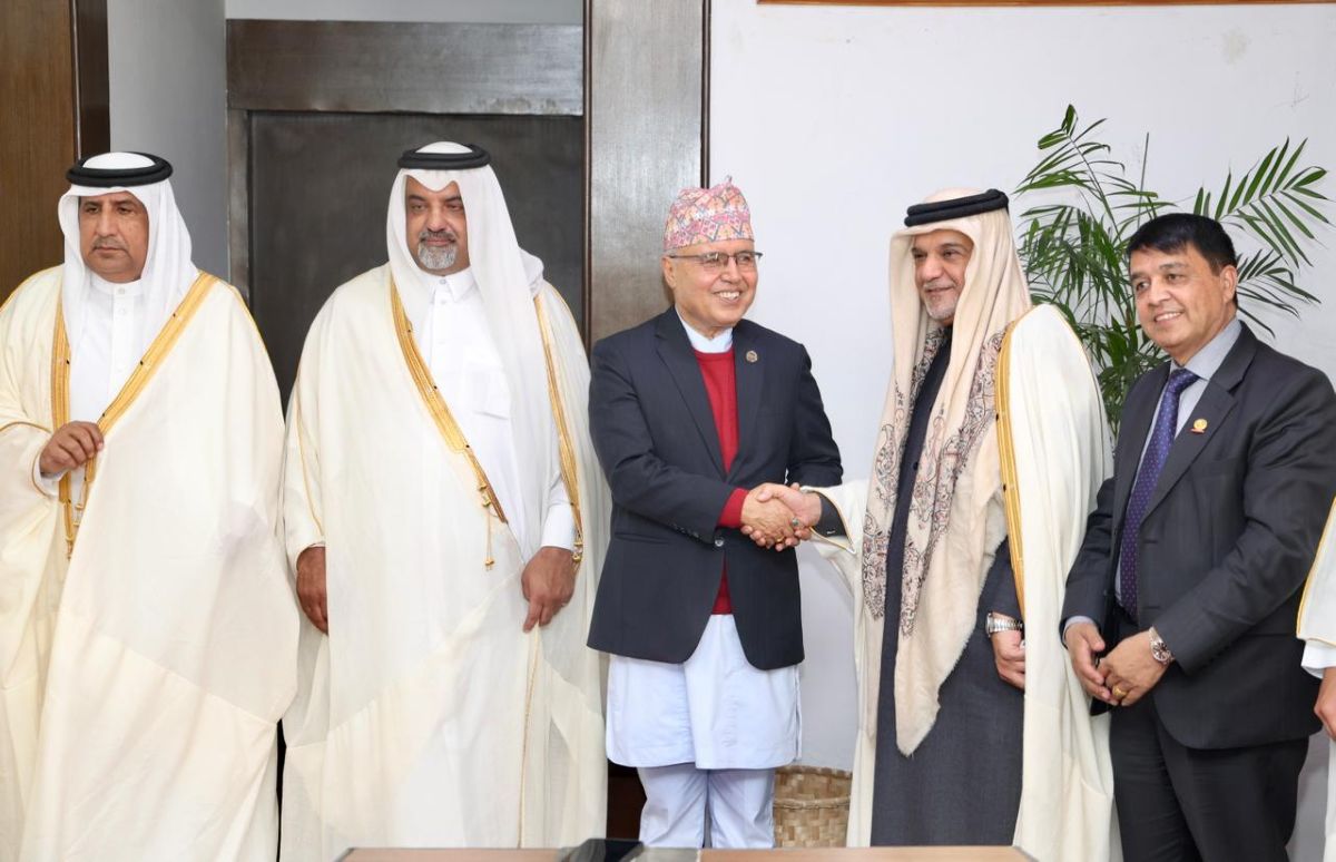 परराष्ट्र मन्त्री र अर्थमन्त्रीसँग कतारी प्रतिनिधि मण्डलको भेटवार्ता