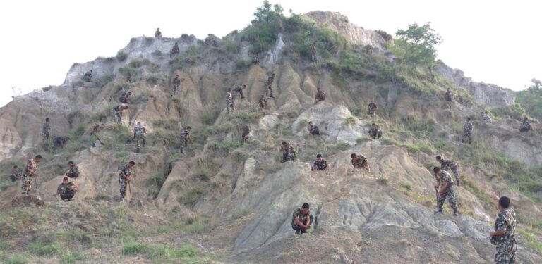 पर्यावरण संरक्षण र सुरक्षामा नेपाली सेना