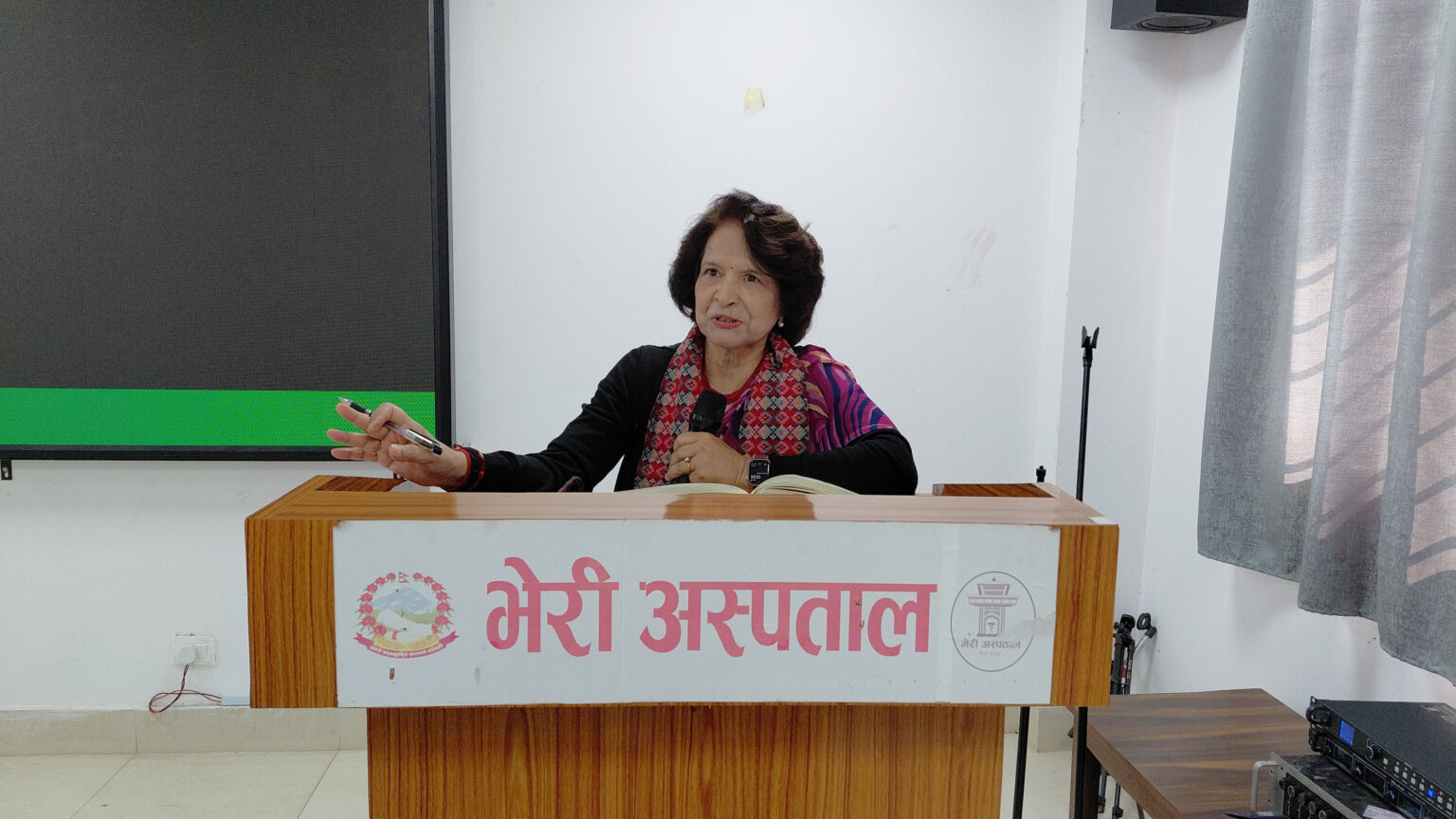 भेरी अस्पतालबारे स्वास्थ्यमन्त्री डा शर्माको चासो