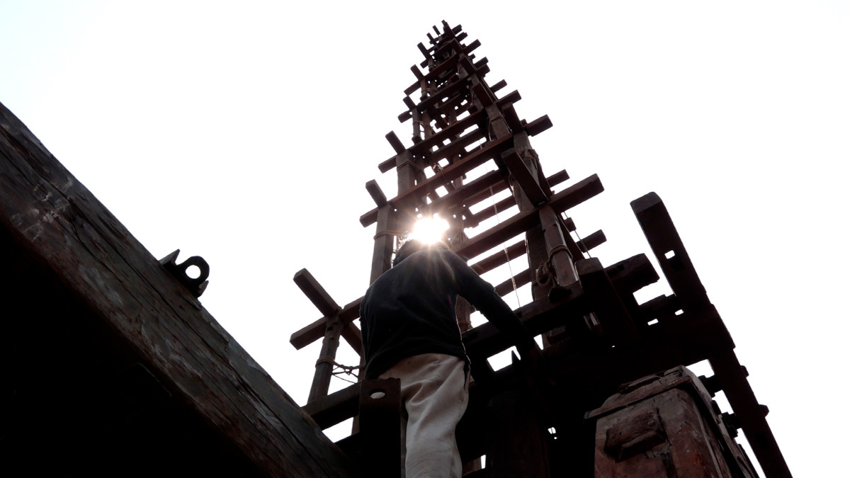 सेतो मच्छिन्द्रनाथको रथ यात्राको लागि रथ निर्माण कार्य शुरु