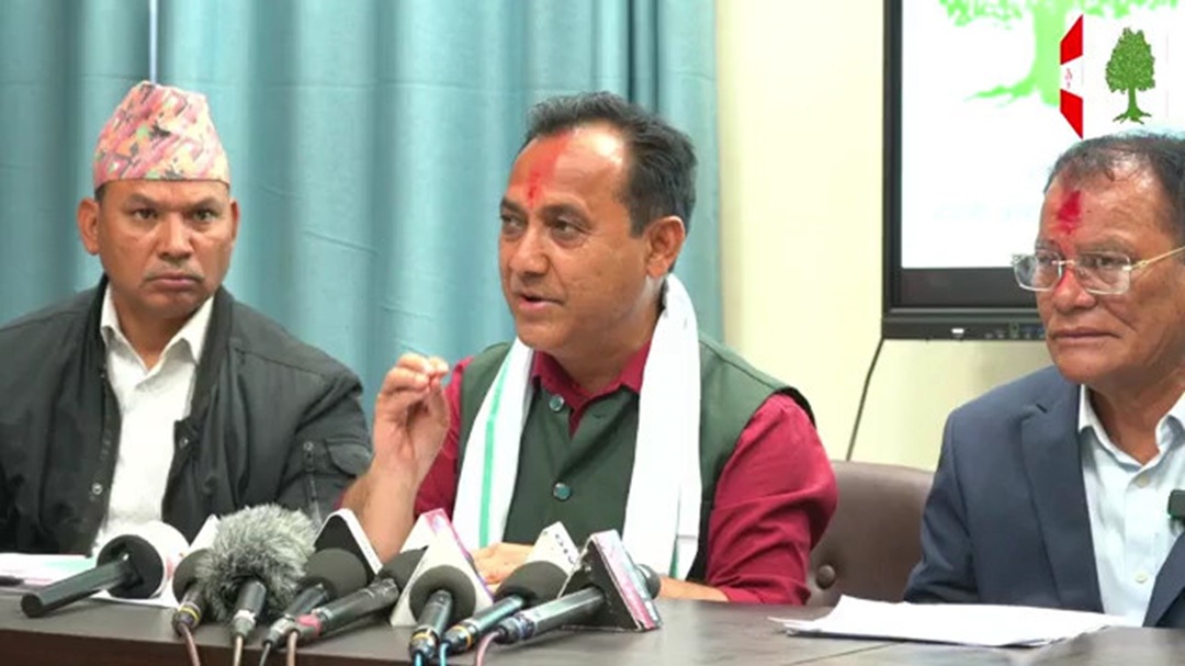 सबैभन्दा ठूलो दल काँग्रेस हुने उपसभापति विश्‍वप्रकाश शर्माकाे ठाेकुवा