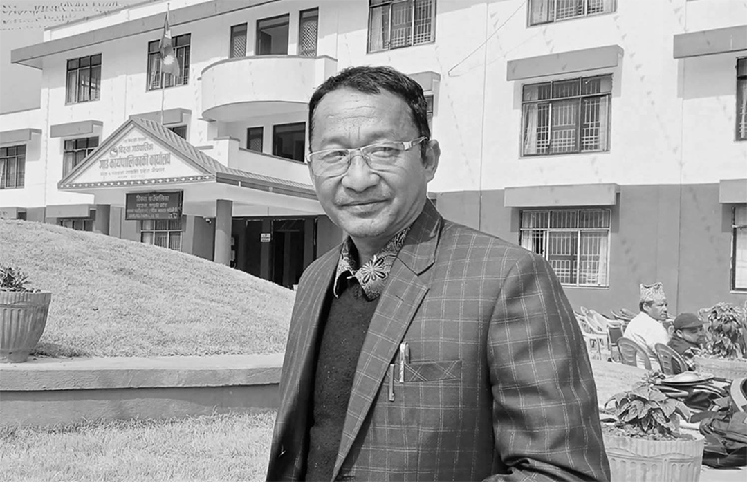 स्याङ्जाकाे बिरुवा-८ का वडाध्यक्ष आलेकाे निधन