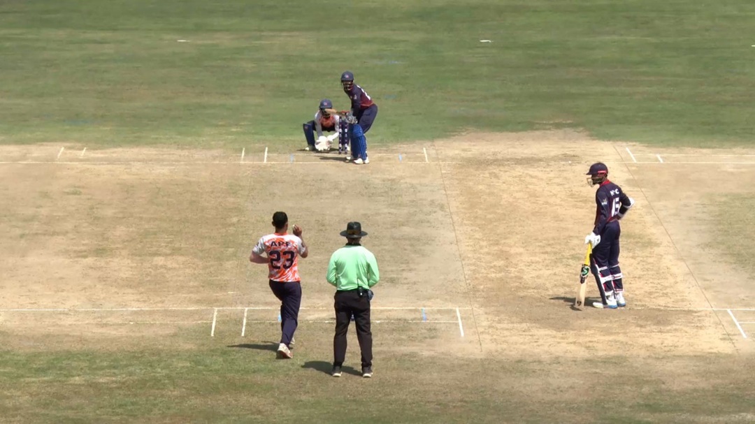 प्रधानमन्त्री कपमा पुलिसले बनायो ३५५ रनको कीर्तिमान