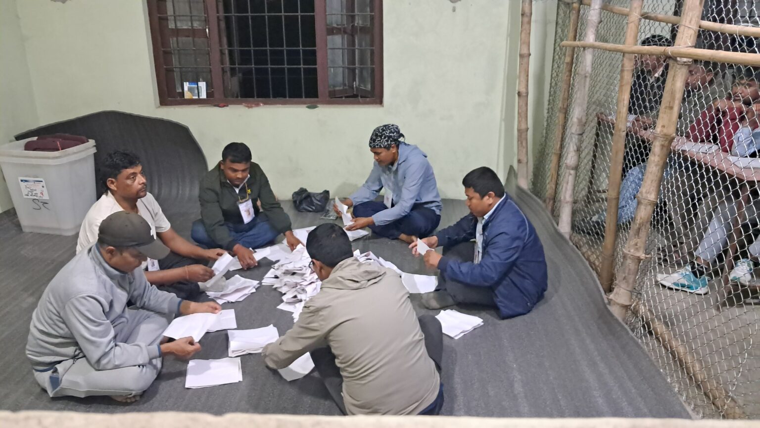 रौतहट क्षेत्र नंं ४ को मतगणना सुरु