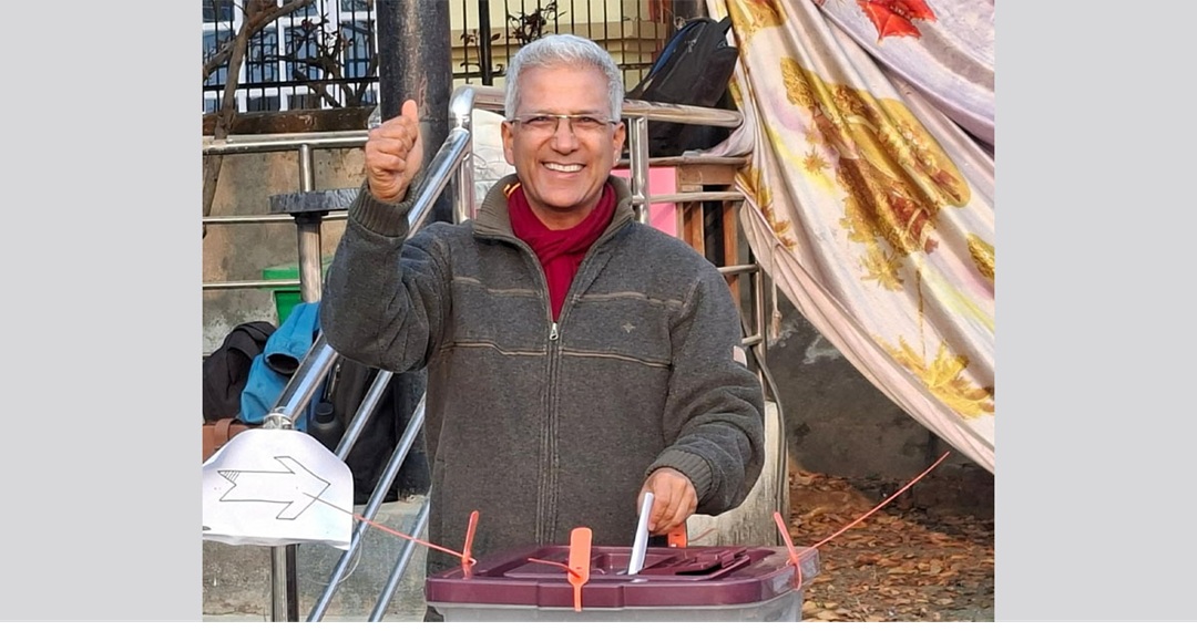 मतदानपछि रवीन्द्र मिश्रकाे कामना- ‘जित हुनेमा ढुक्क, राम्रो काम गर्न सकुँ’
